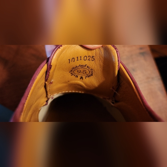 Fluevog Kaya Burgundy - Picture 9 of 10